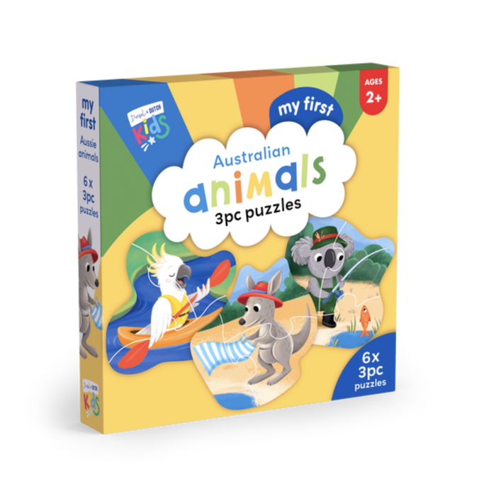 My First  Australian Animals 3pc Puzzle