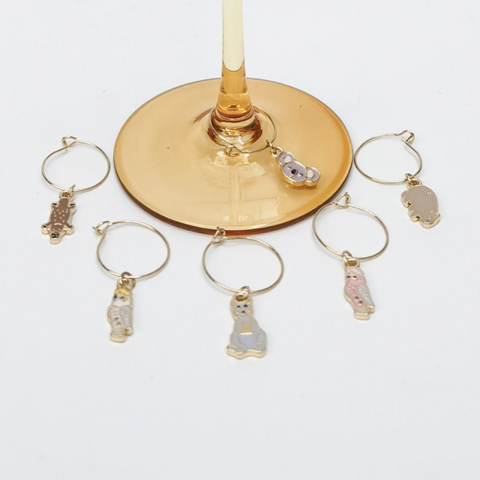 Australiana Wine Charms Set of 6
