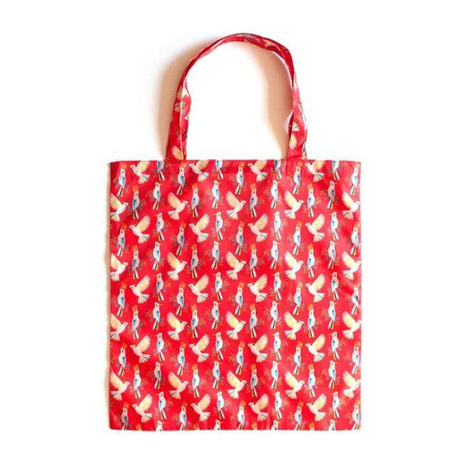 cockatoo bird reusable shopping bag australian tourist gift