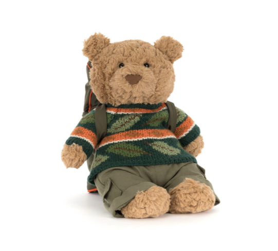 Jellycat Bartholomew Bear Outdoors