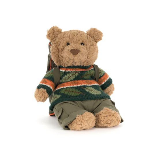 Jellycat Bartholomew Bear Outdoors