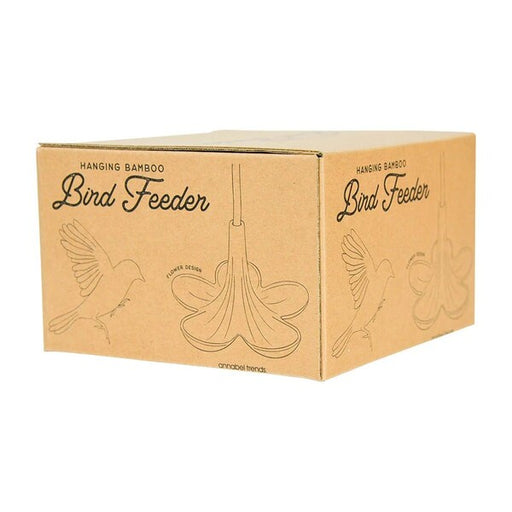 bamboo bird feeder