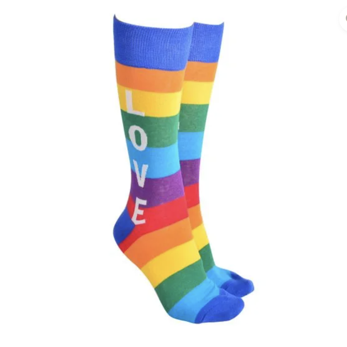 Sock Society Rainbow Love Socks Blue