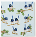 blue wren serviette