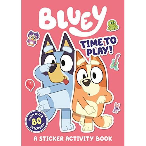 bluey sticker activity book