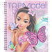 top model colouring book