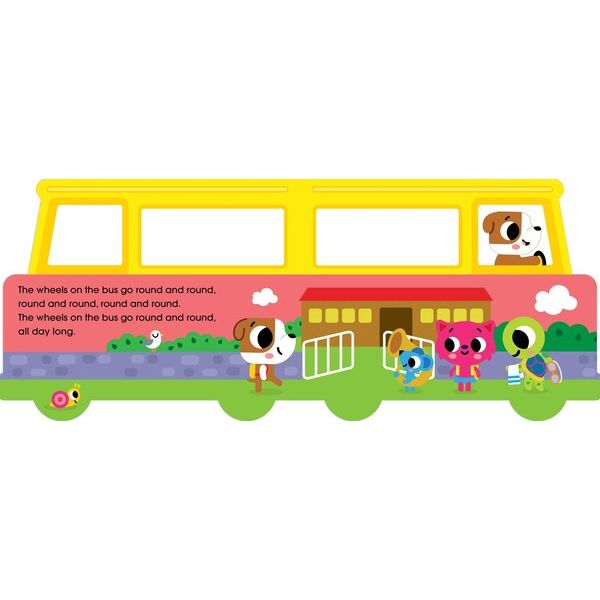 wheels on the bus book for young children