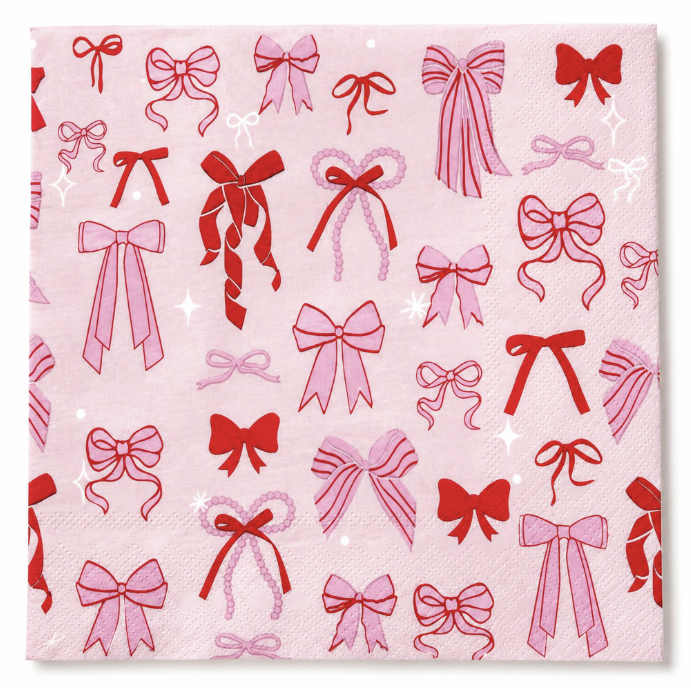 serviette bow design