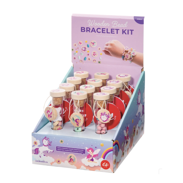Wooden Bead Bracelet Kit
