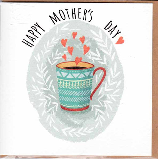 mothers day coffee cupp card