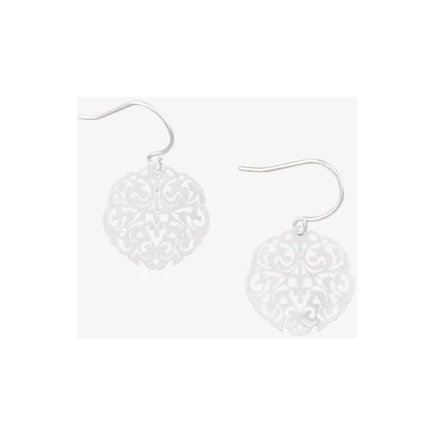 Tiger Tree Silver Mini Filigree Earrings