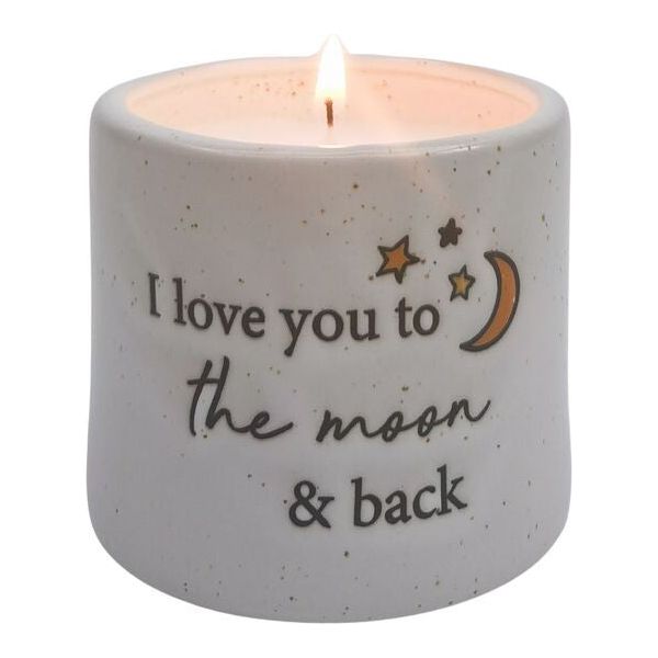 i love you to the moon and back candle