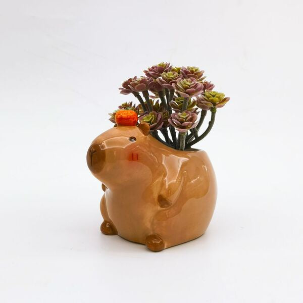 capybara planter pot