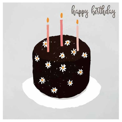 happy birthday cake card