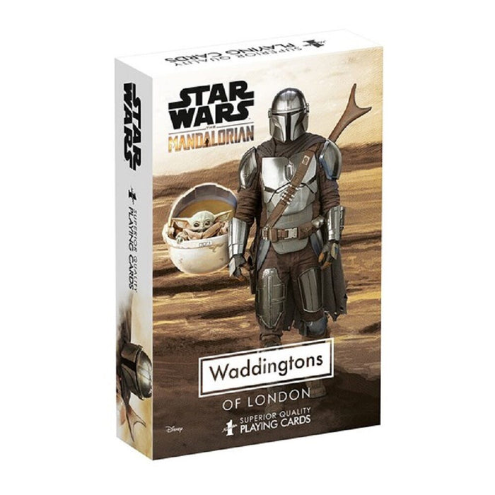 star ware deck of playing cards the mandalorian