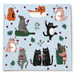 cat serviette