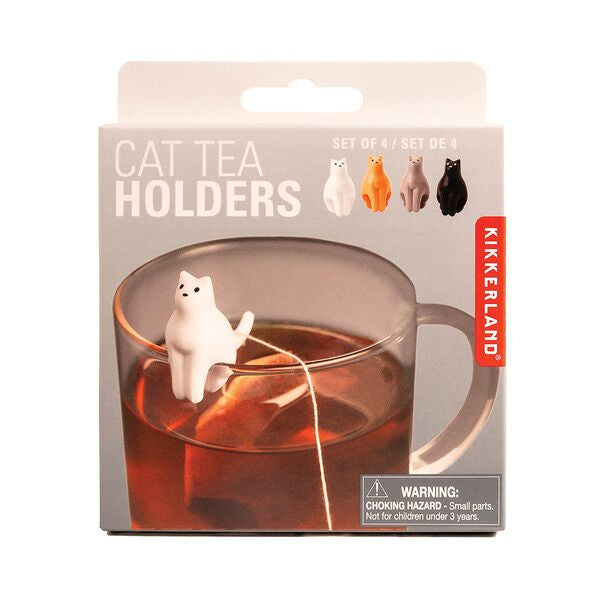 cat tea bag holders