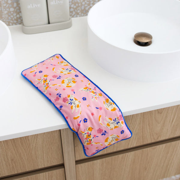 heat pack with cat print