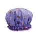 purple cat shower cap for hair