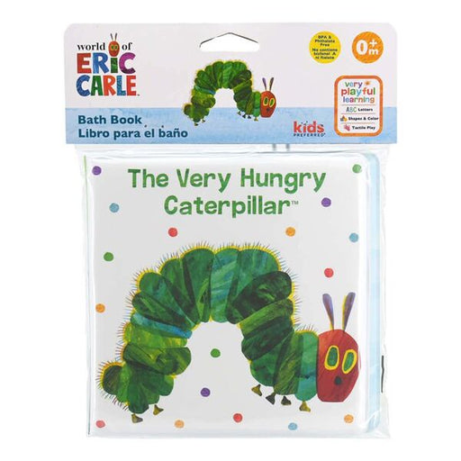 the very hungry caterpillar bath book