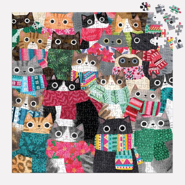 puzzle for cat lovers