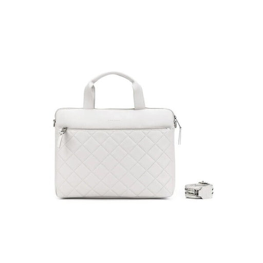 black caviar charlie laptop computer bag oatmeal