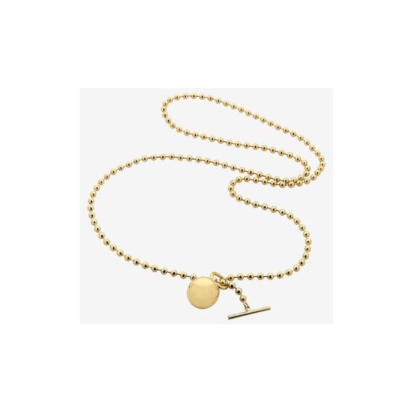 chelsea gold ball necklace