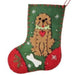 dog stocking christmas decoration to hang on tree