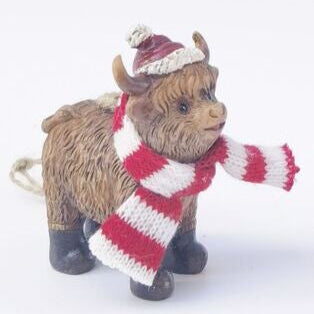 highland cow farm animal deciration