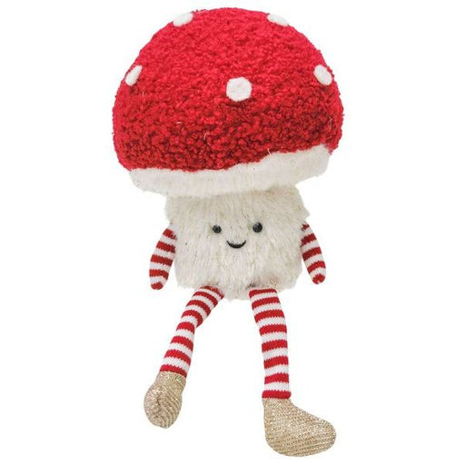 Fluffy toadstool mushroom decoration
