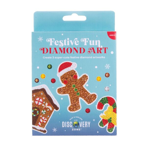 diamond art gingerbread man activity craft