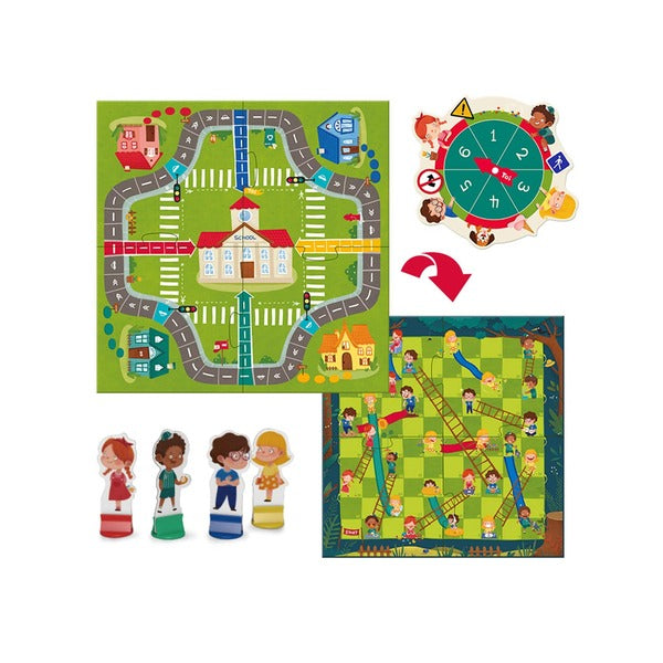 chutes and ladders children family board game
