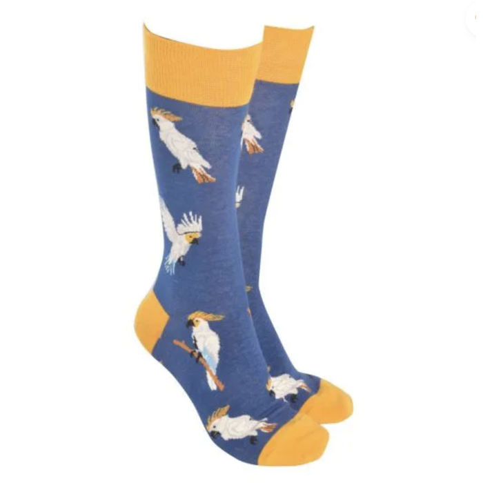 Sock Society Cockatoo Socks Dark Blue