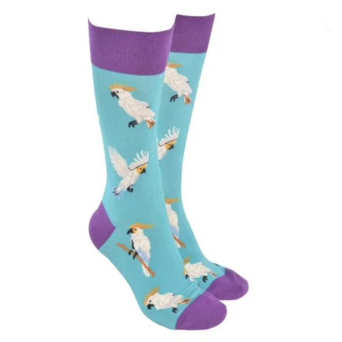 Sock Society Cockatoo Socks Aqua