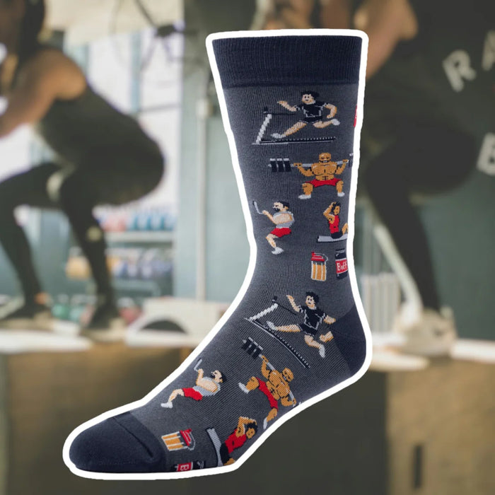 Sweat Workout Gym Socks Mens