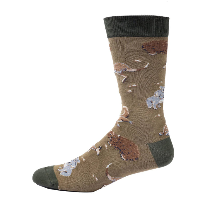 Oi, Oi, Oi Australian Animal Socks Mens