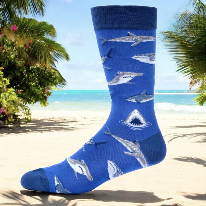 Wear If You Dare Shark Attack Socks Mens