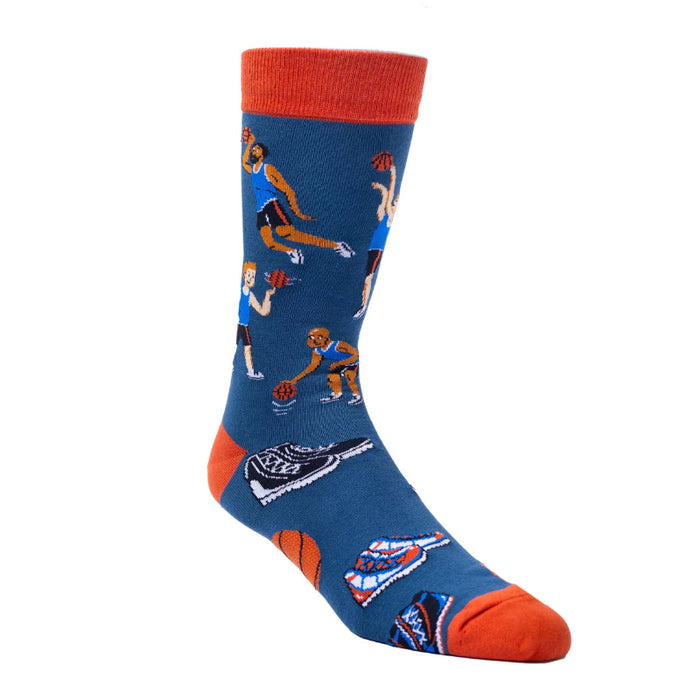 Dunkin' Dudes Basketball Socks Mens