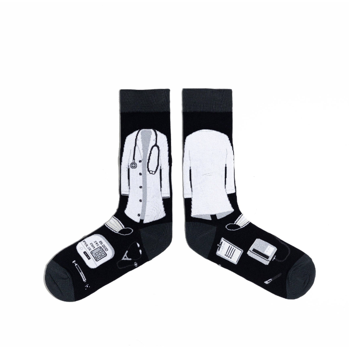 Socktor Doctor's Lab Coat Socks Mens