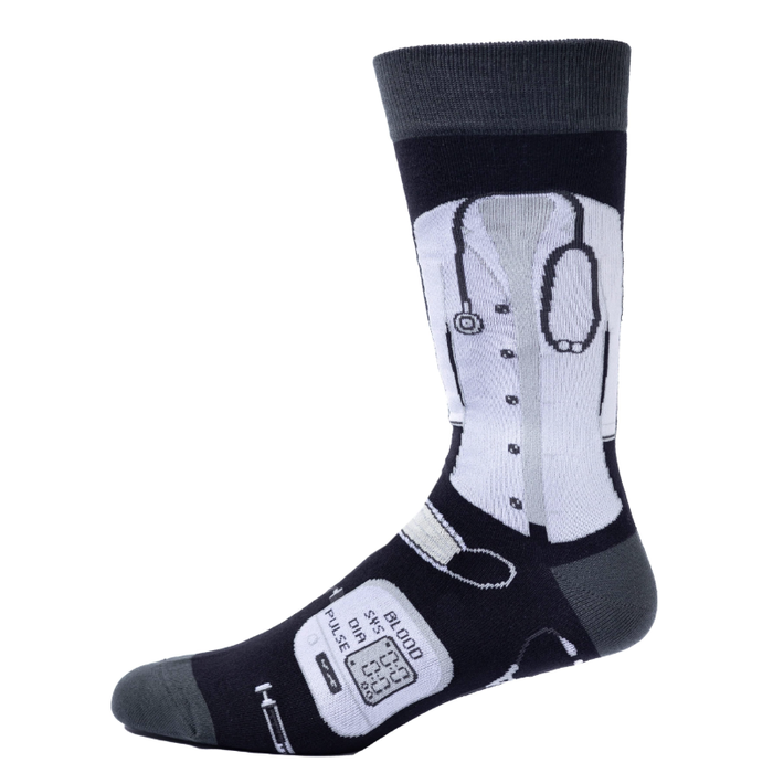 Socktor Doctor's Lab Coat Socks Mens