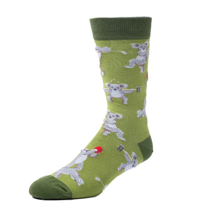 Overkoalified Koala Socks Mens