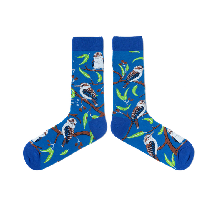 Hoohoohahahahaha Kookaburra Socks Mens
