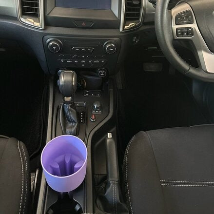 Willy and Bear Car Cup Holder Expander Lilac