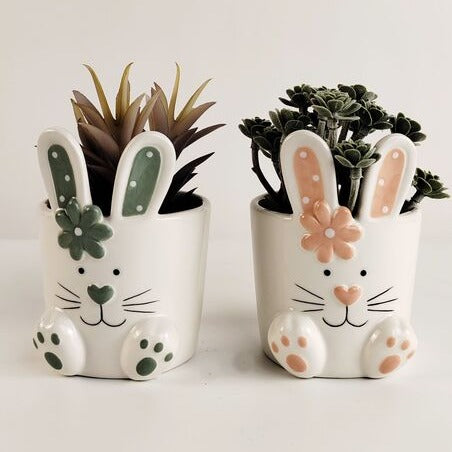 bunny rabbit pots