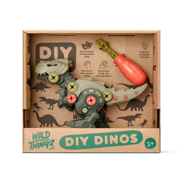 DIY build a dinosaur