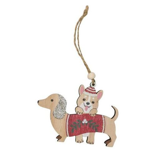 dog christmas ornament