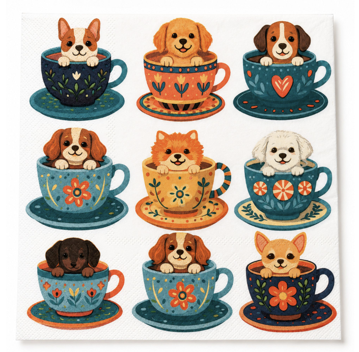 dog serviette