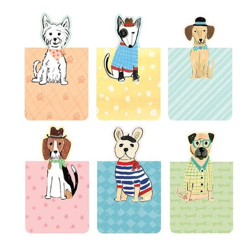 dog themed book marks