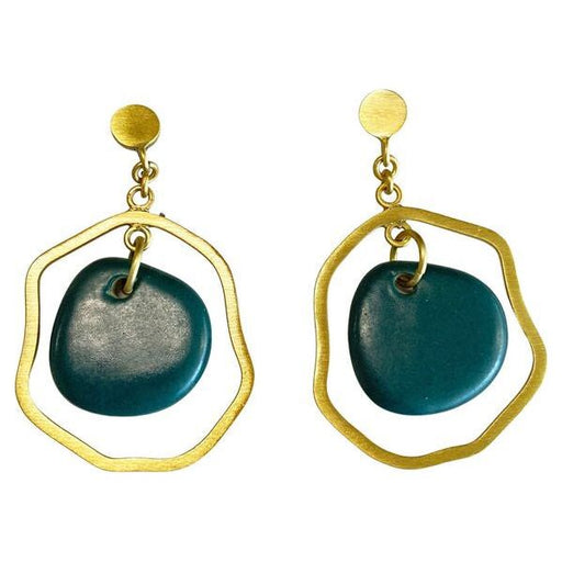 cassie green pendant earrings on sale