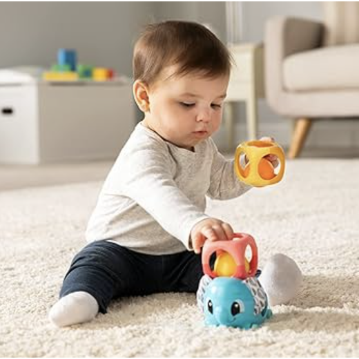 Lamaze Stack Rattle & Roll Block Set